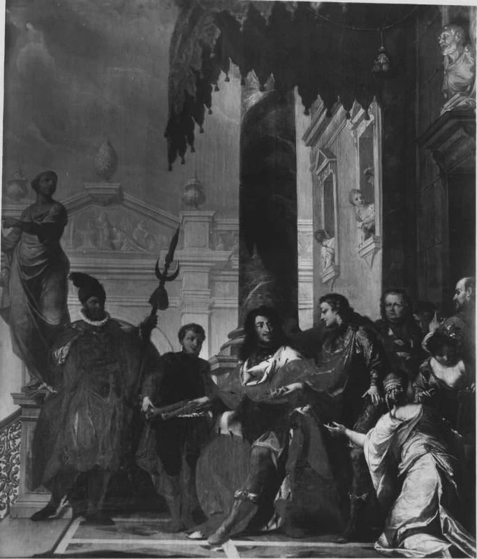 L'elettore Johann Wilhelm consegna il testimone - Collezioni di pittura statali bavaresi
